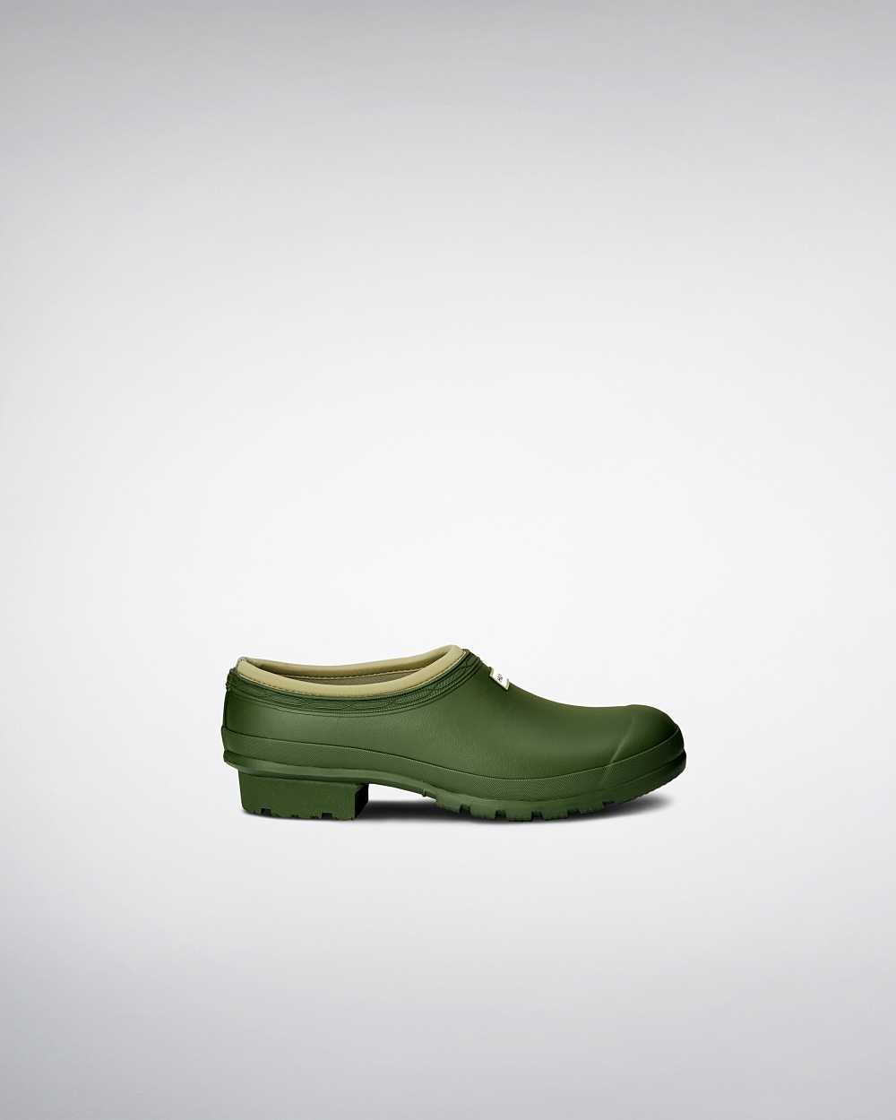 Hunter Gardener Clogs Grøn - Hunter Clogs Herre | OBC875906